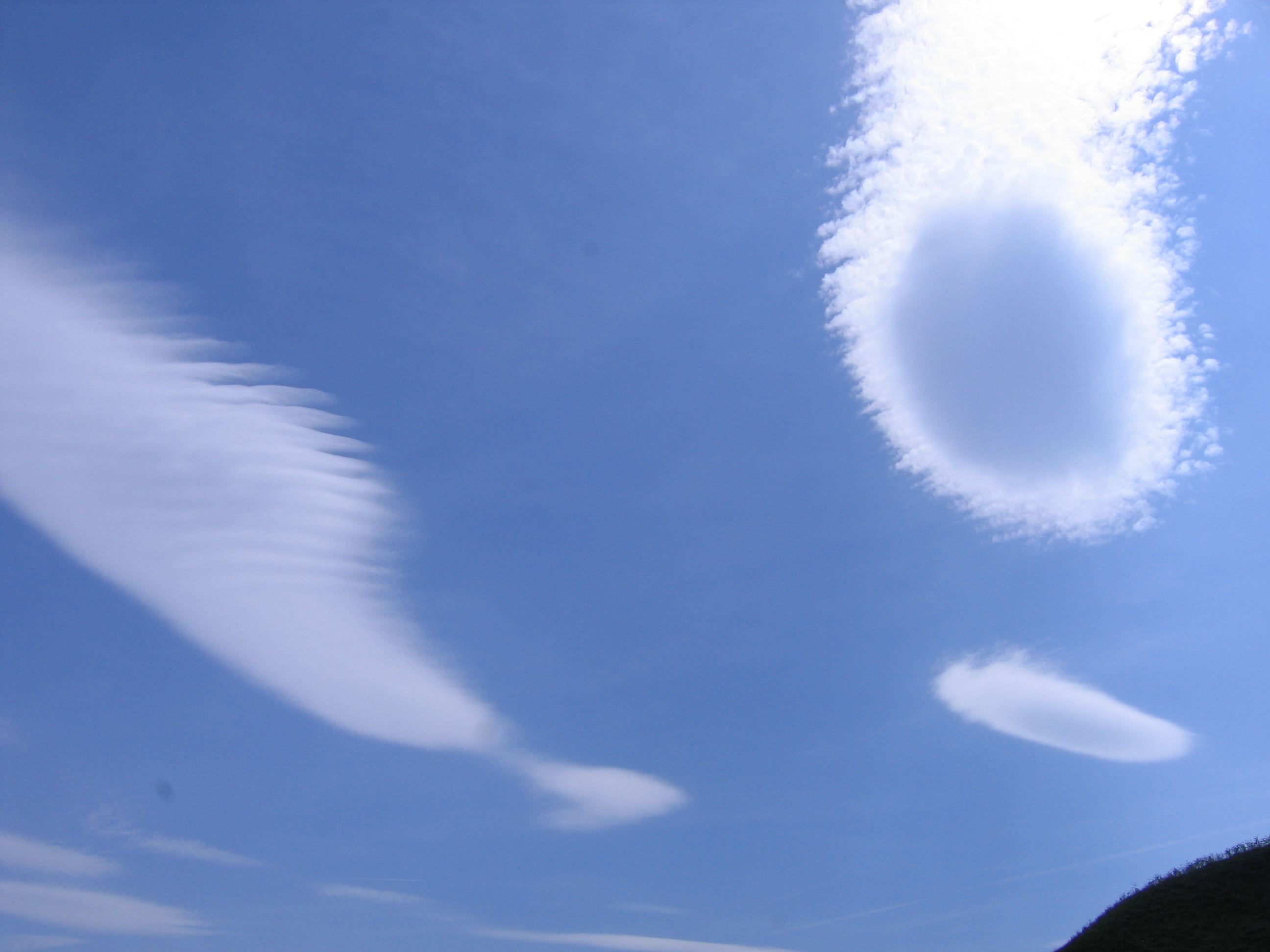feather and egg clouds