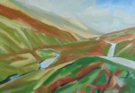 oil painting of Barbondale, A2