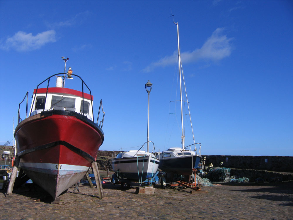 boats at Dunbar